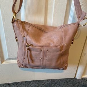 NWOT, Stone Mountain, pink leather cross body